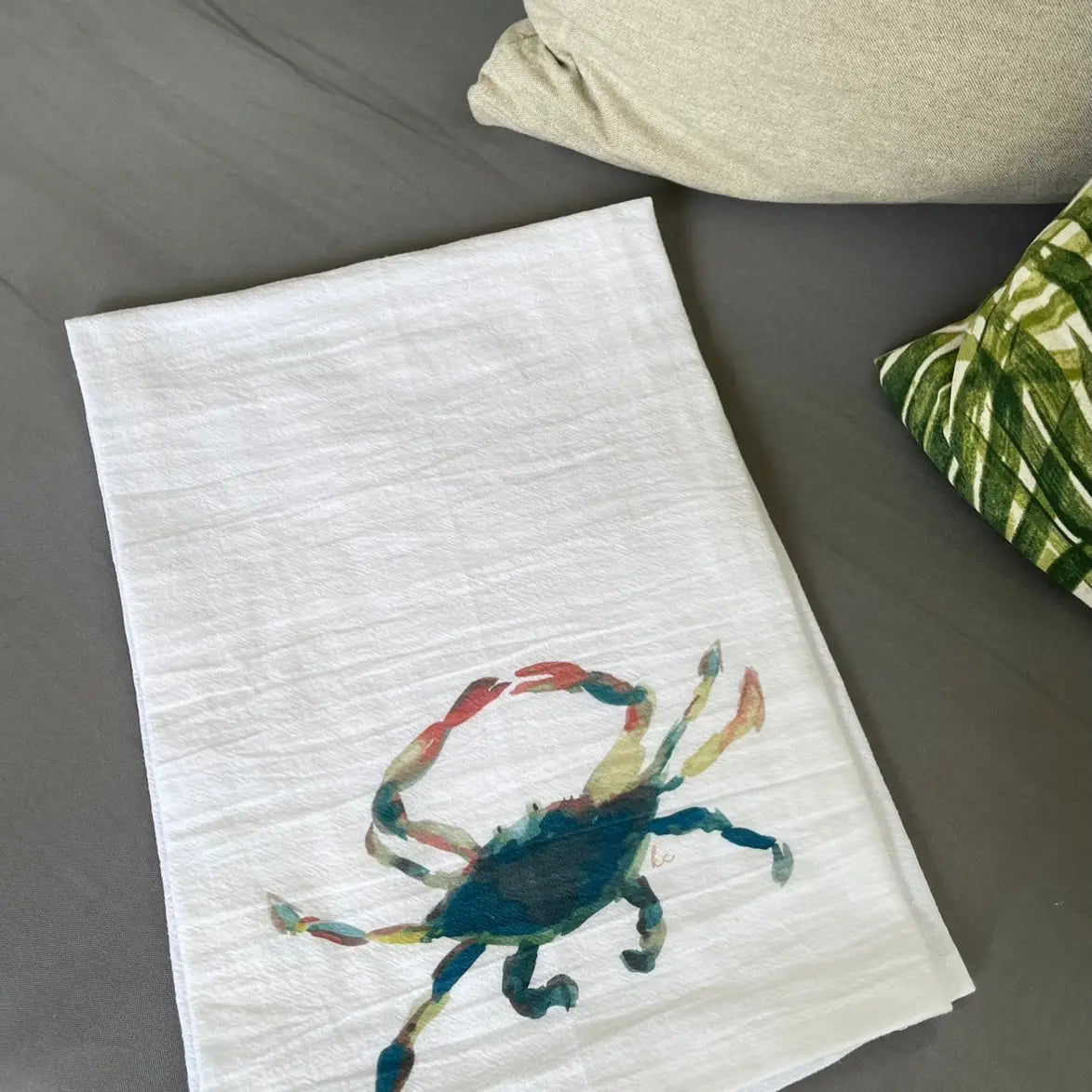 Crab Tea Towel