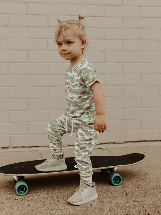 Faded Camo Pocket Tee 18-24M-6T