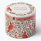 Cardinals Holiday candle