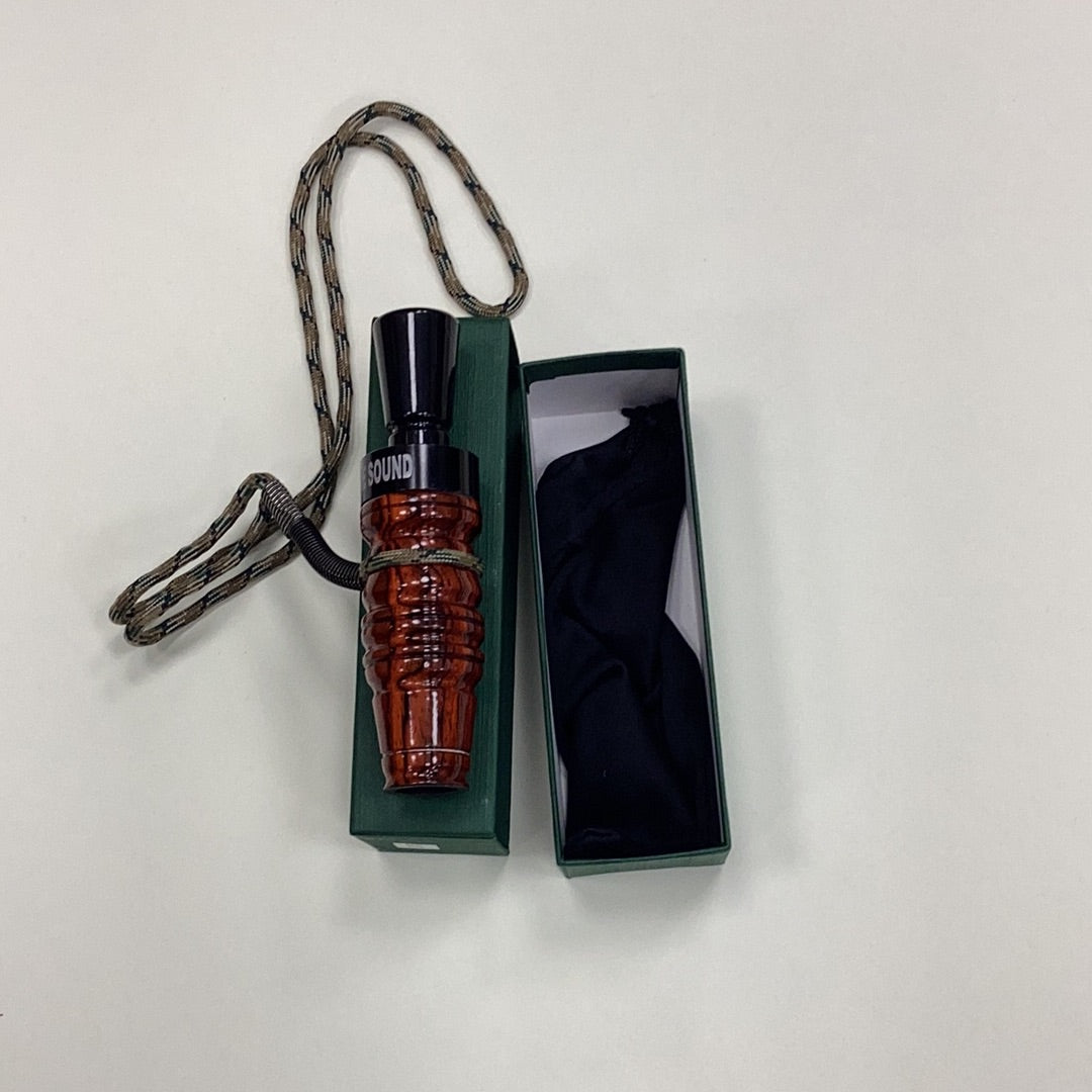RO Duck Call, Cocobolo 3 1/2" Double Reed