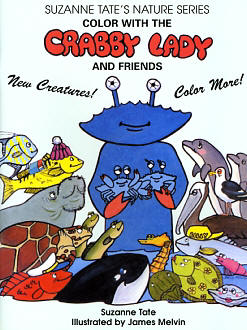 Color with the Crabby Lady and Friends