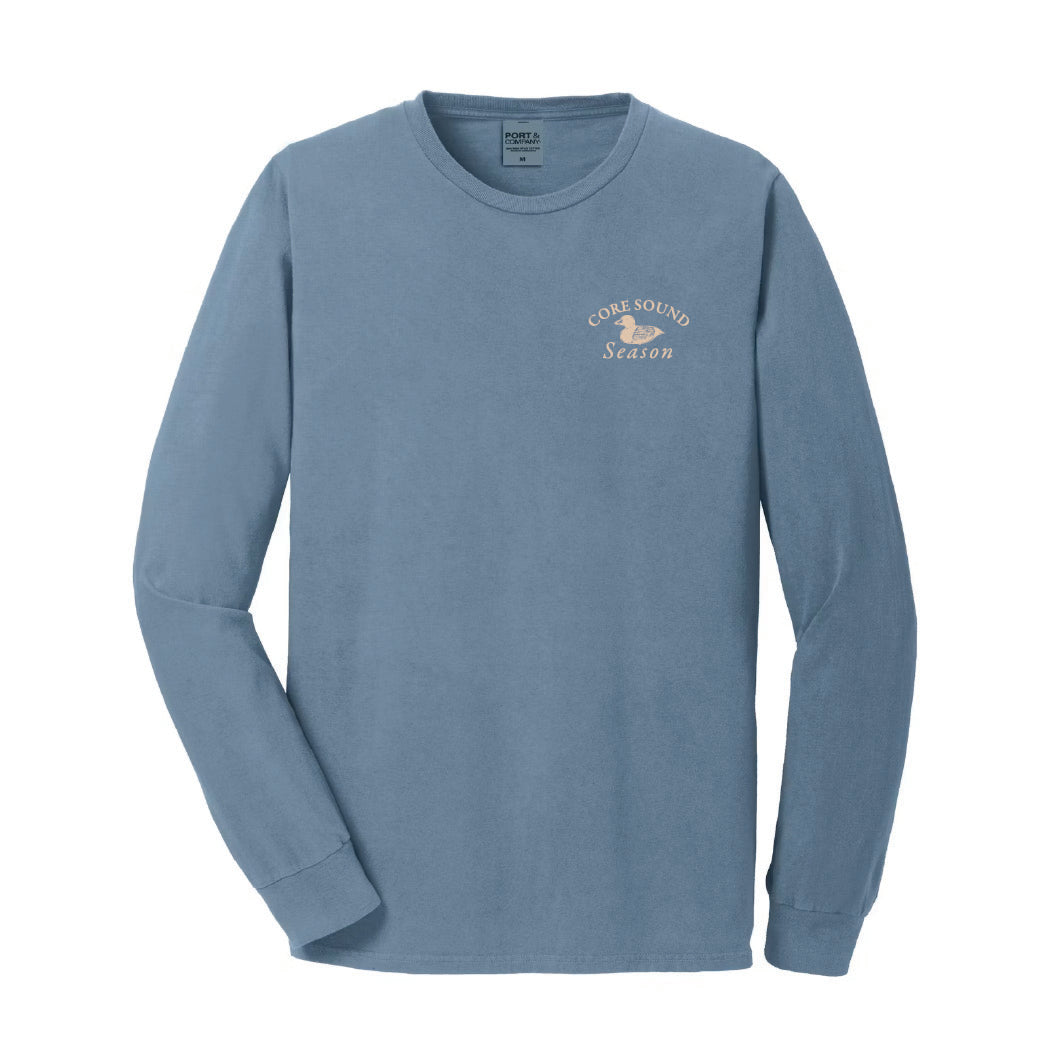 Core Sound Christmas, LS Tee Denim