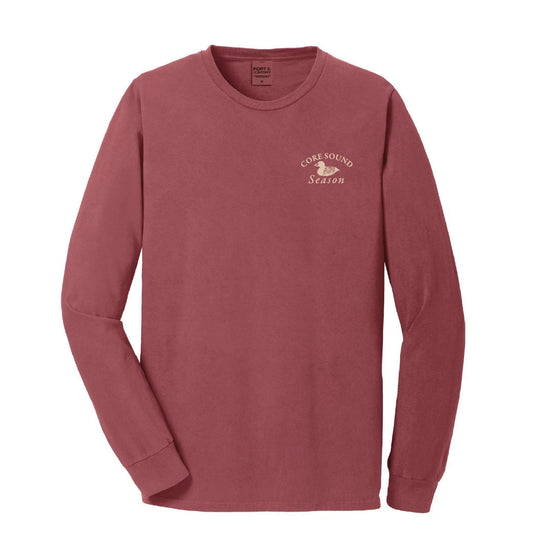 Core Sound Christmas, LS Tee Red Rock