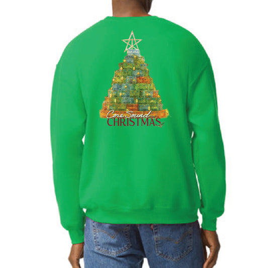 Core Sound Christmas, Crew Sweat, Irish Green