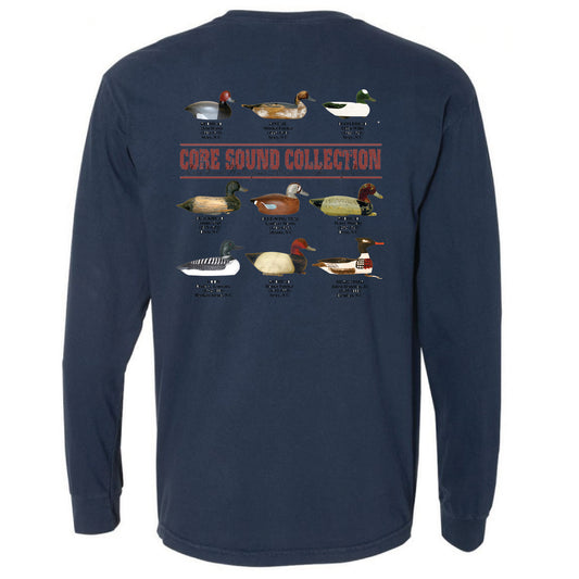 Core Sound Decoy Collection True Navy LS Tee w/Pocket
