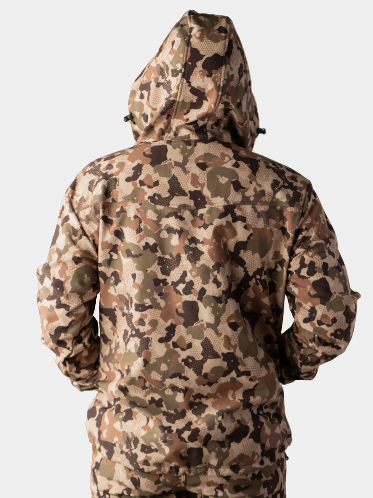 Duck Camp, Contact Softshell Hoodie, Wetland