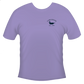 T-Shirt DE Map Outline Violet, SS