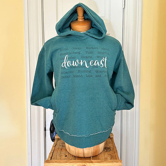 Down East "Community" Hoodie Emerald