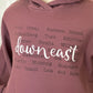Down East "Community" Hoodie Mauve
