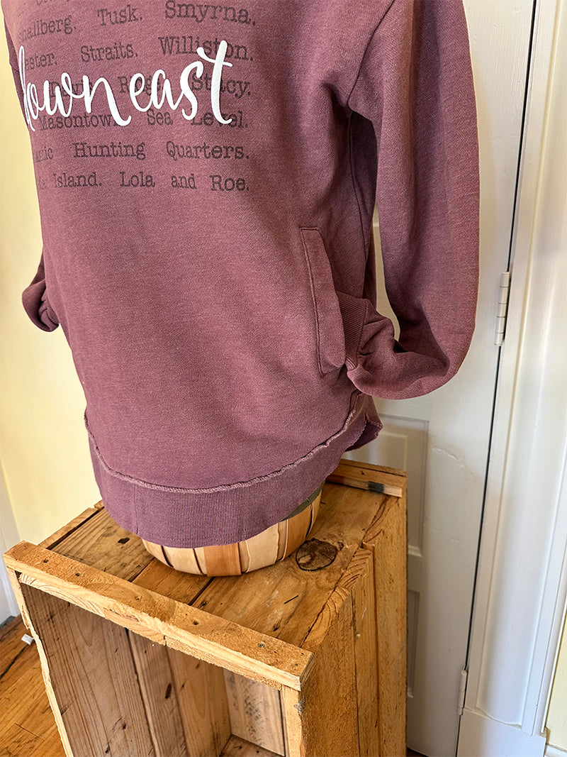 Down East "Community" Hoodie Mauve