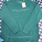 Cape Lookout L/S crew-rounded bottom-Emerald