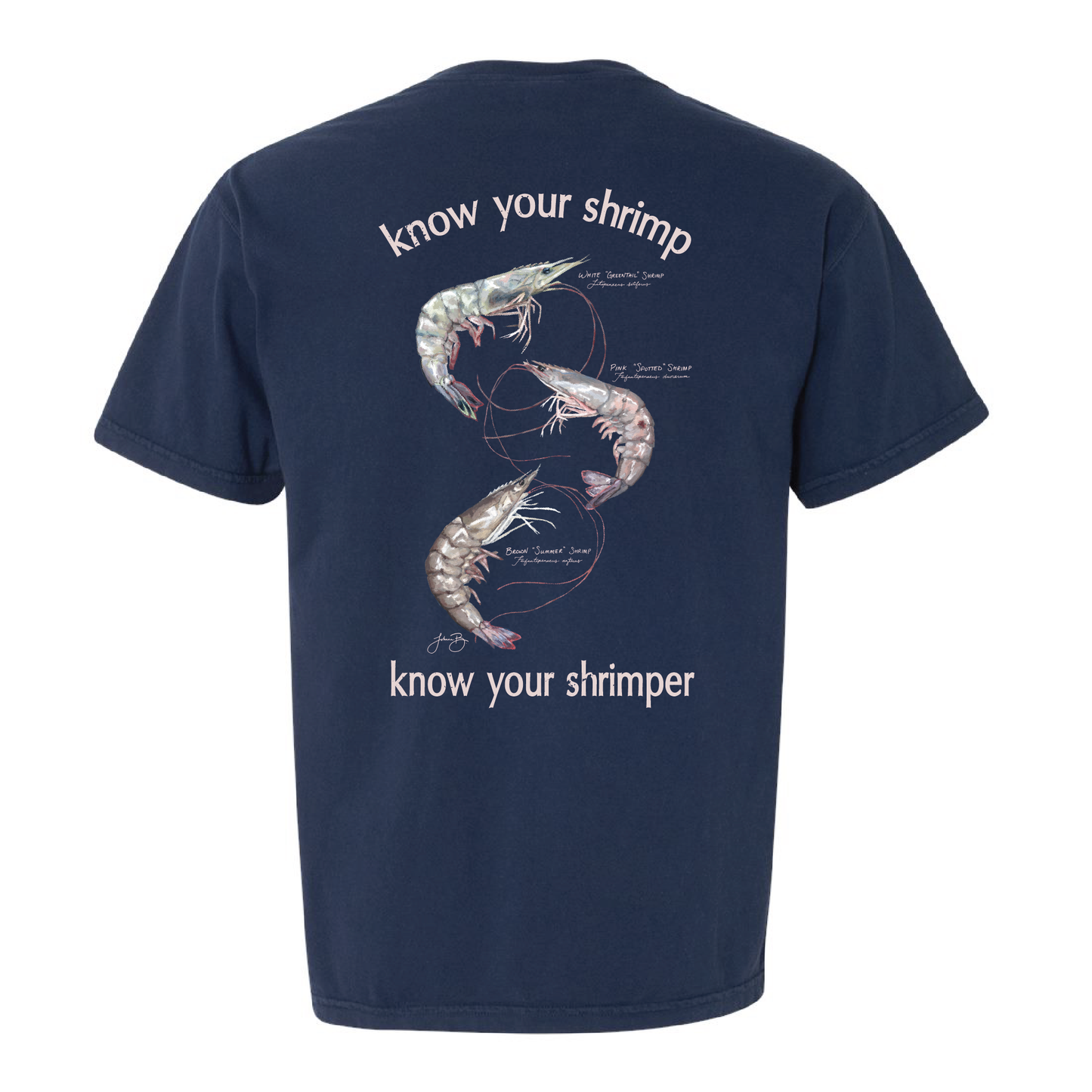 JBB Shrimp 2026 True Navy SS w/ Pocket