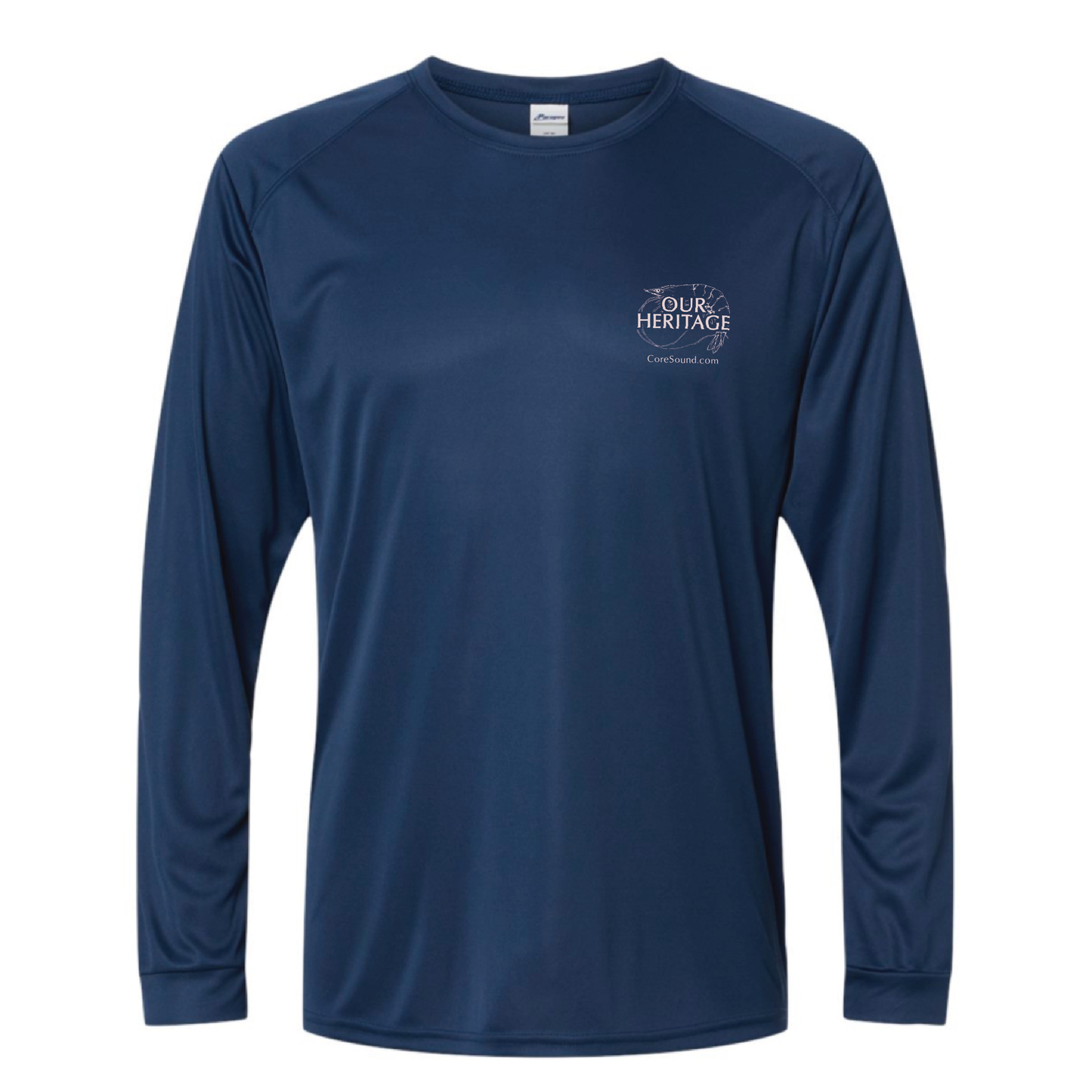 JBB Shrimp 2026 Navy LS