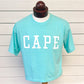 Beach Mint "CAPE" Motley Waist-Length Tee