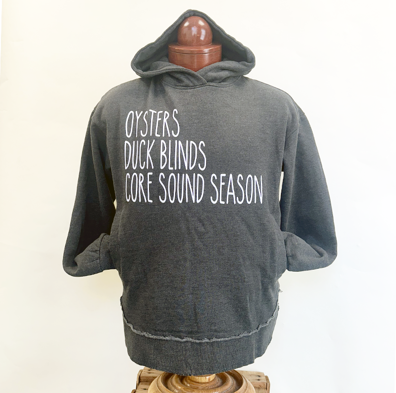 Favorite Things Hooded Sweatshirt in Black/White