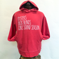 Favorite Things Hooded Sweatshirt in Red/White