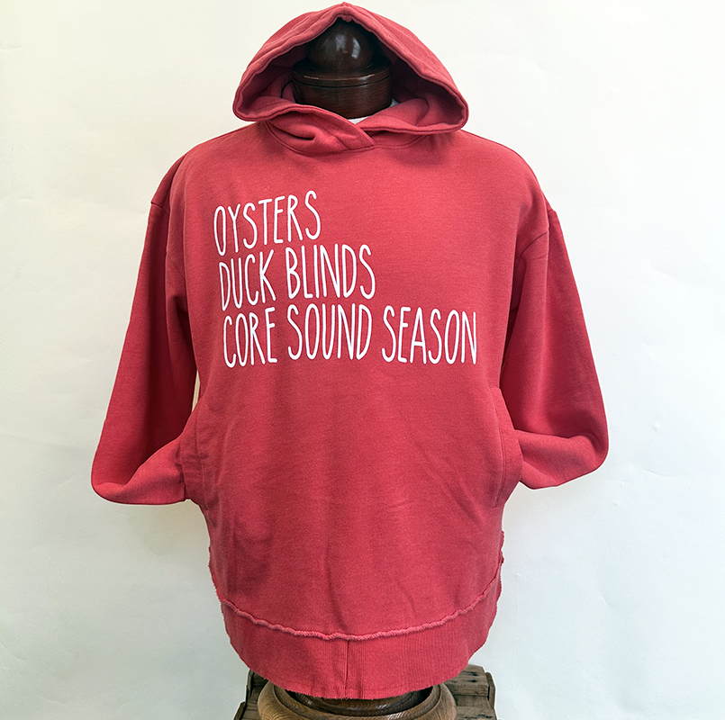 Favorite Things Hooded Sweatshirt in Red/White