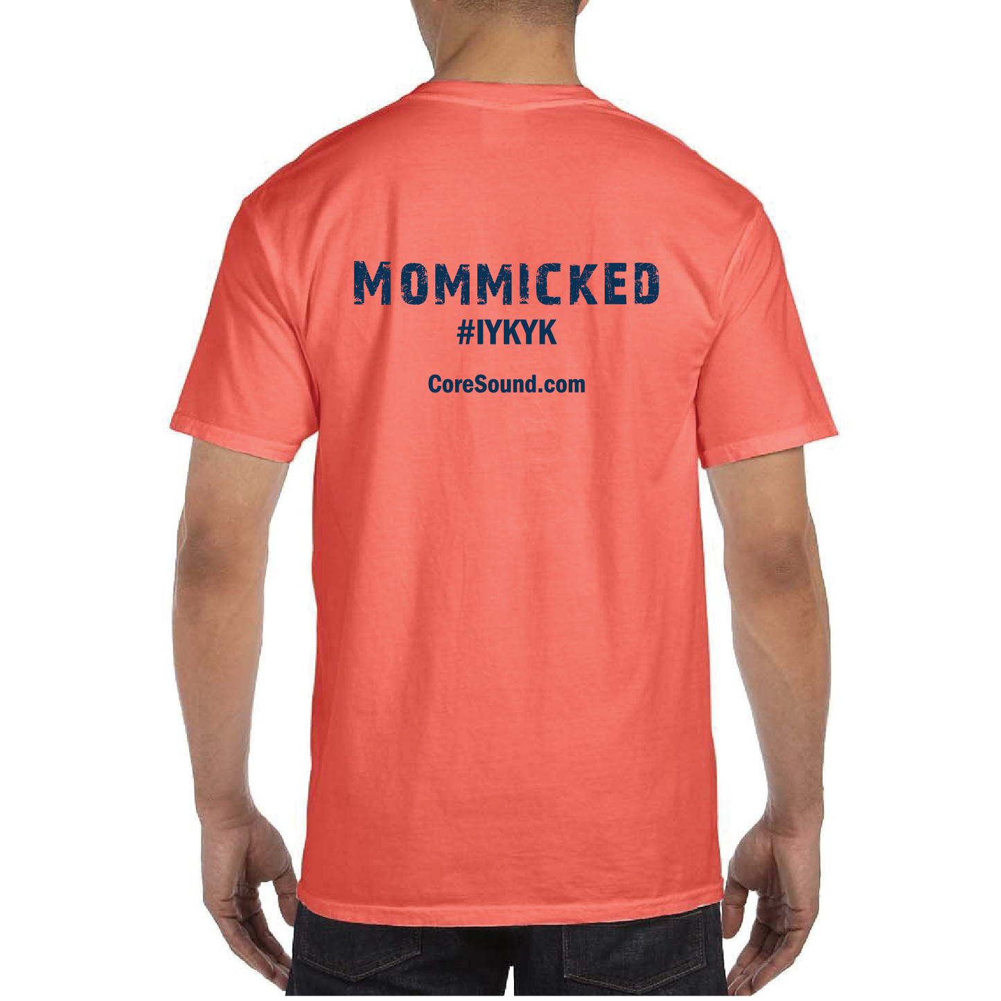 Mommicked #IYKYK - Bright Salmon