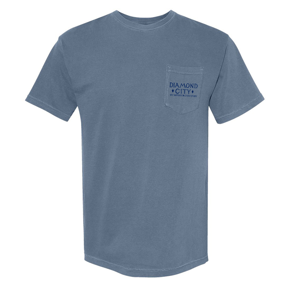 Diamond City SS Tee Shirt - Blue Jean