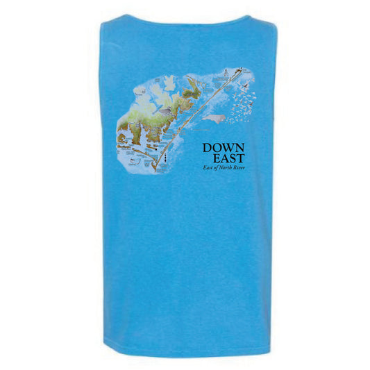 DE Color Map 2026 Roy. Car. Tank Top
