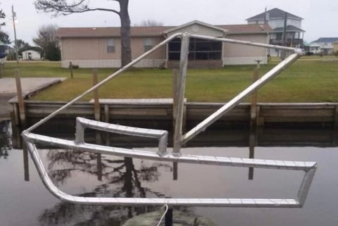 Island Trawler Aluminum Decor