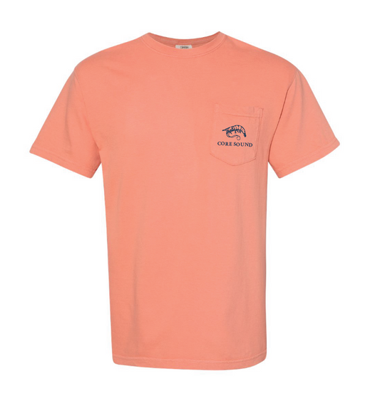 SS Trawler T-Shirt w/Pocket Terracotta