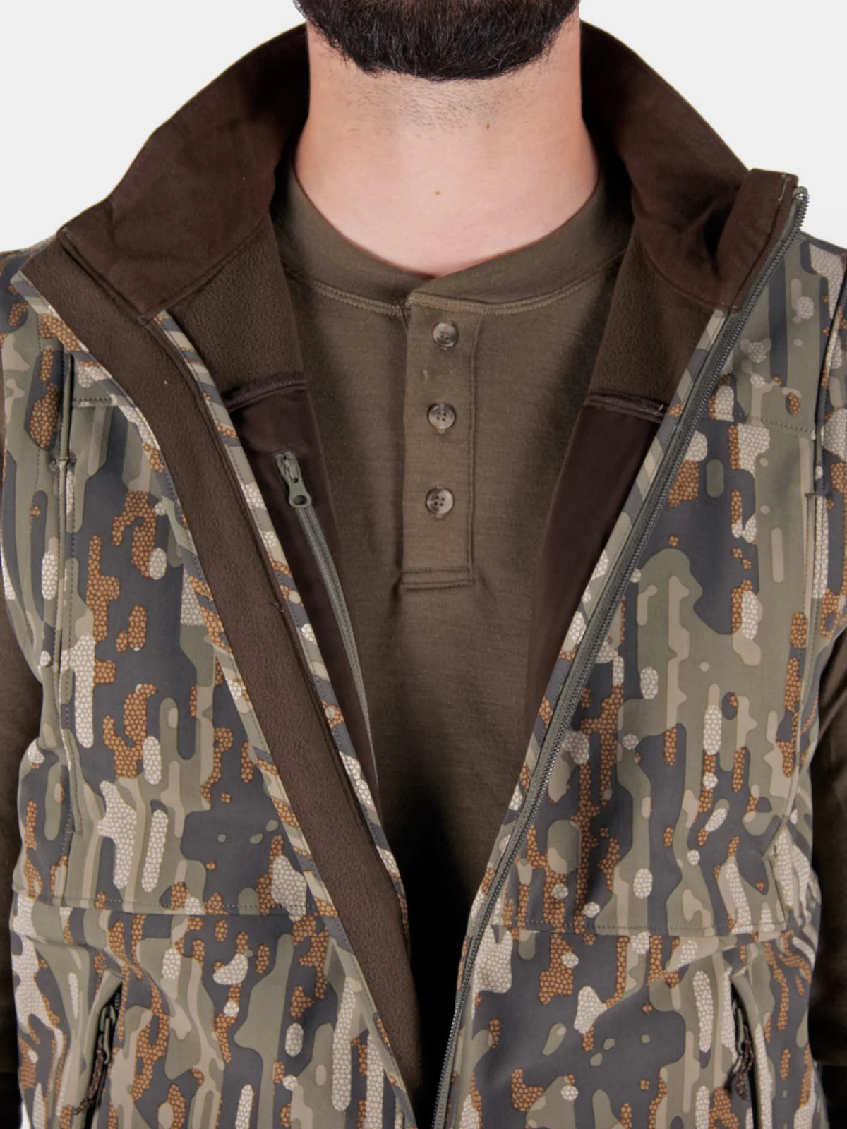 Contact Softshell Vest - Woodland