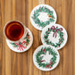 Wreaths Soap Up Christmas Coasters Set of 4