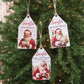 Vintage Santa Believe Wooden Tag