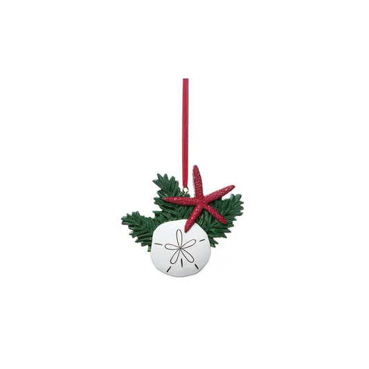 Christmas Seaside Greetings Ornament