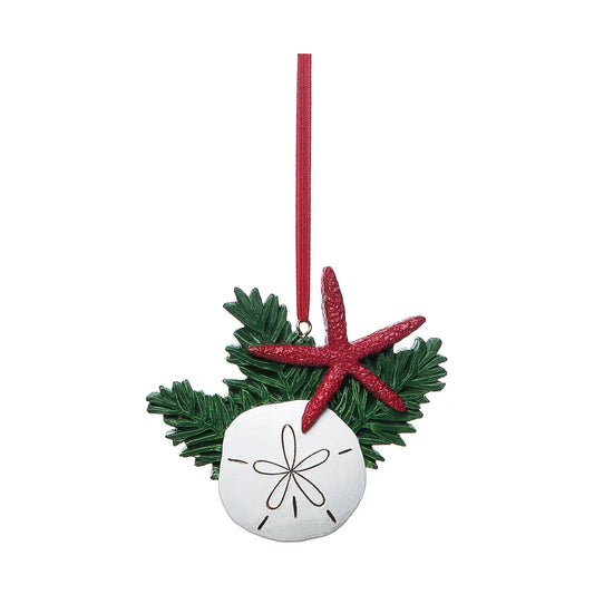 Christmas Seaside Greetings Ornament