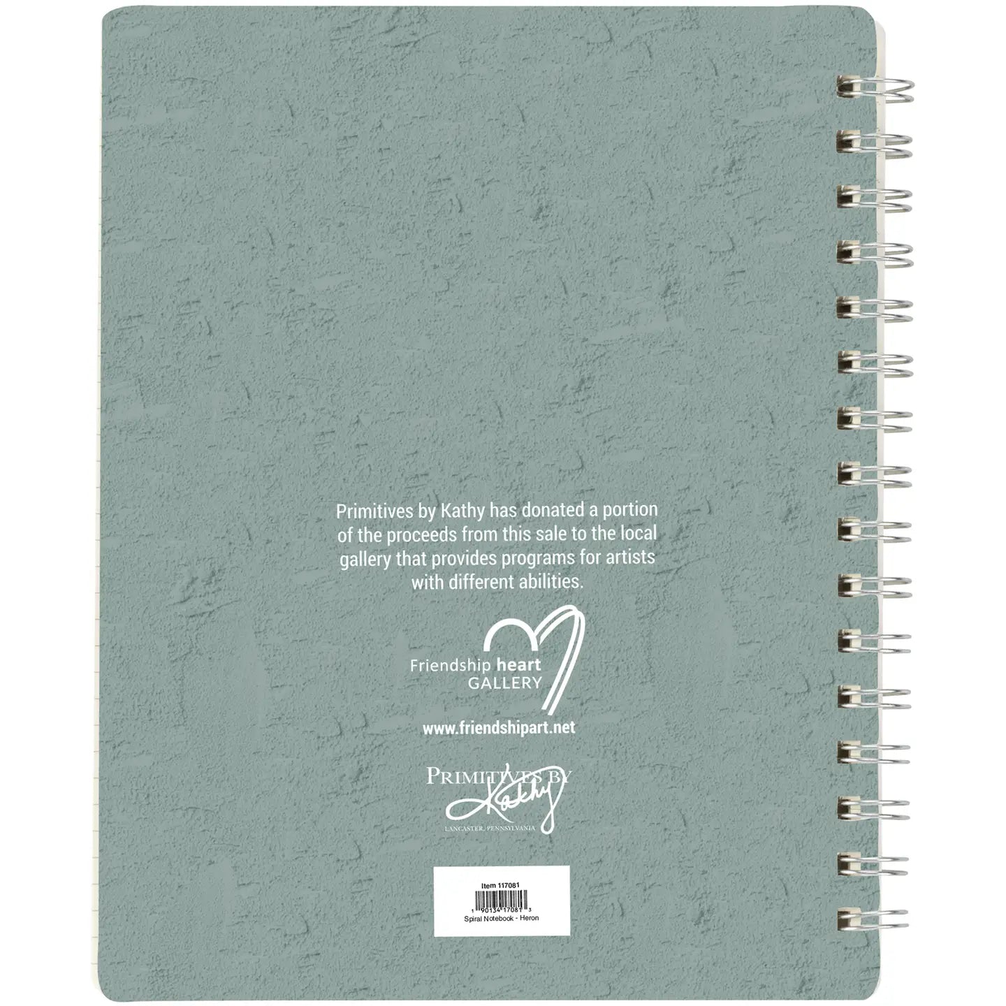 Heron Spiral Notebook