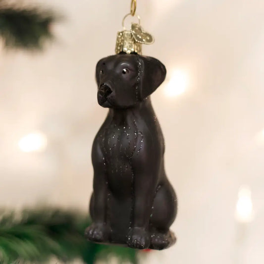 Black Labrador Ornament
