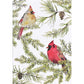 Cardinals in Evergreen Small Boxed Holiday Cards