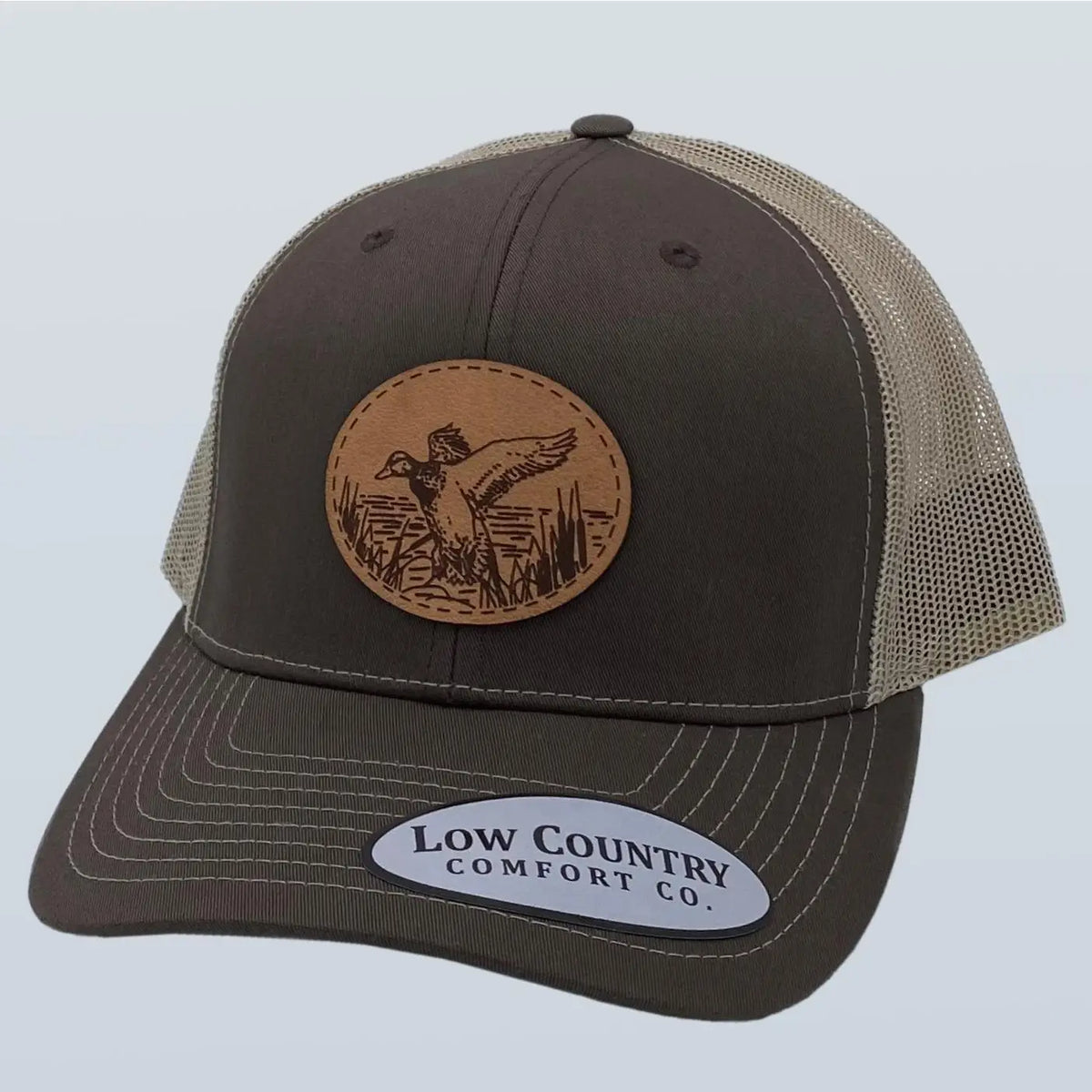 Duck Landing Patch Brown/Khaki Hat