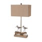 Beach Birds, Set 0f 2, Coastal Table Lamps w/3-Way Switch