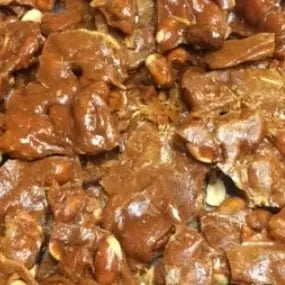 Homemade Copper Kettle Peanut Brittle