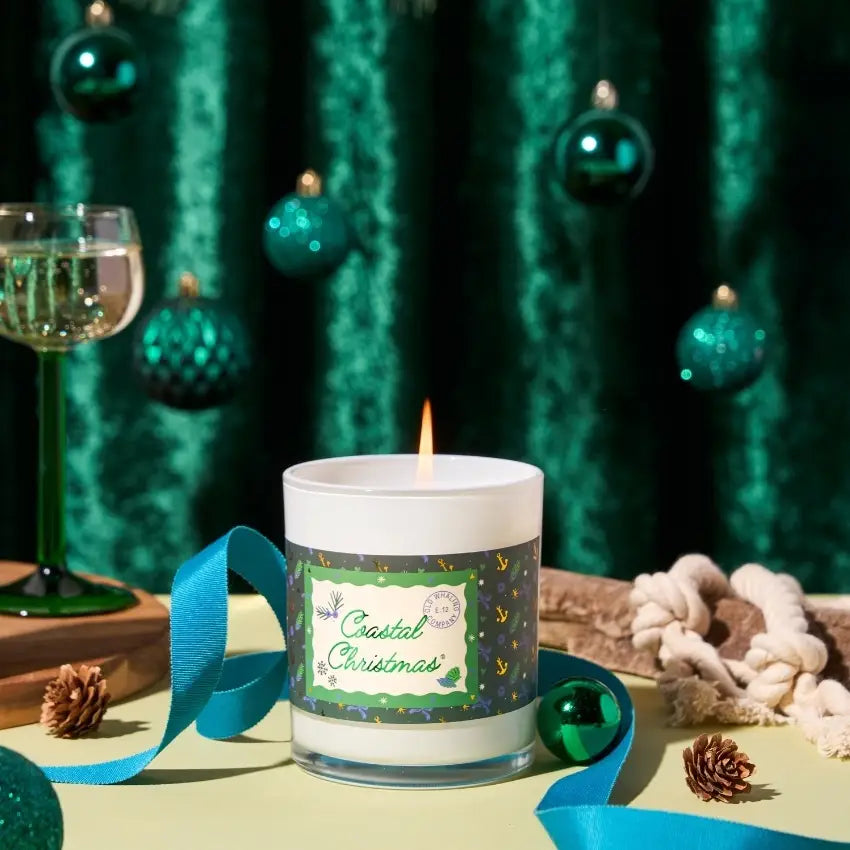 Candle, Coastal Christmas