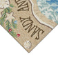 Front porch Sandy & Bright Indoor/Outdoor Rug, 1'8" x 2'6"