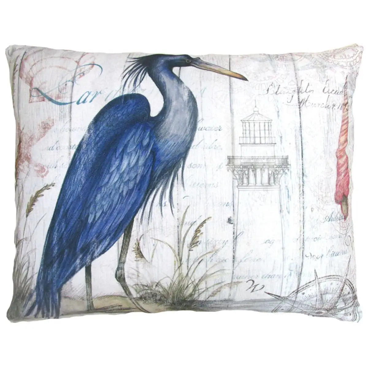 Majestic Heron, 19x24 Pillow
