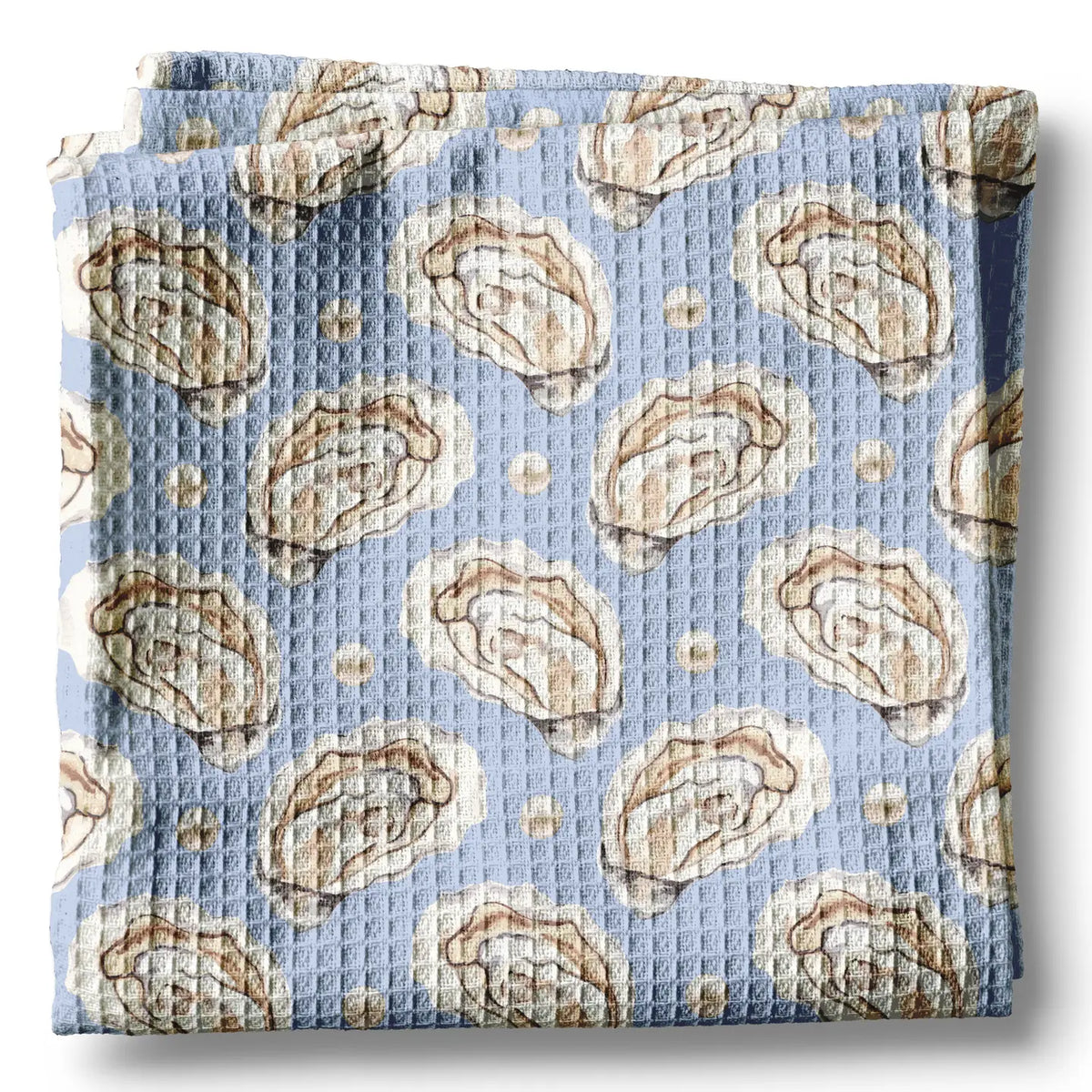 Blue Pearl Oyster Shell t towel