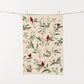 Forest Birds Christmas Dishtowel