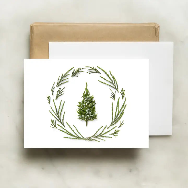 Card - Tiny Evergreen Tree