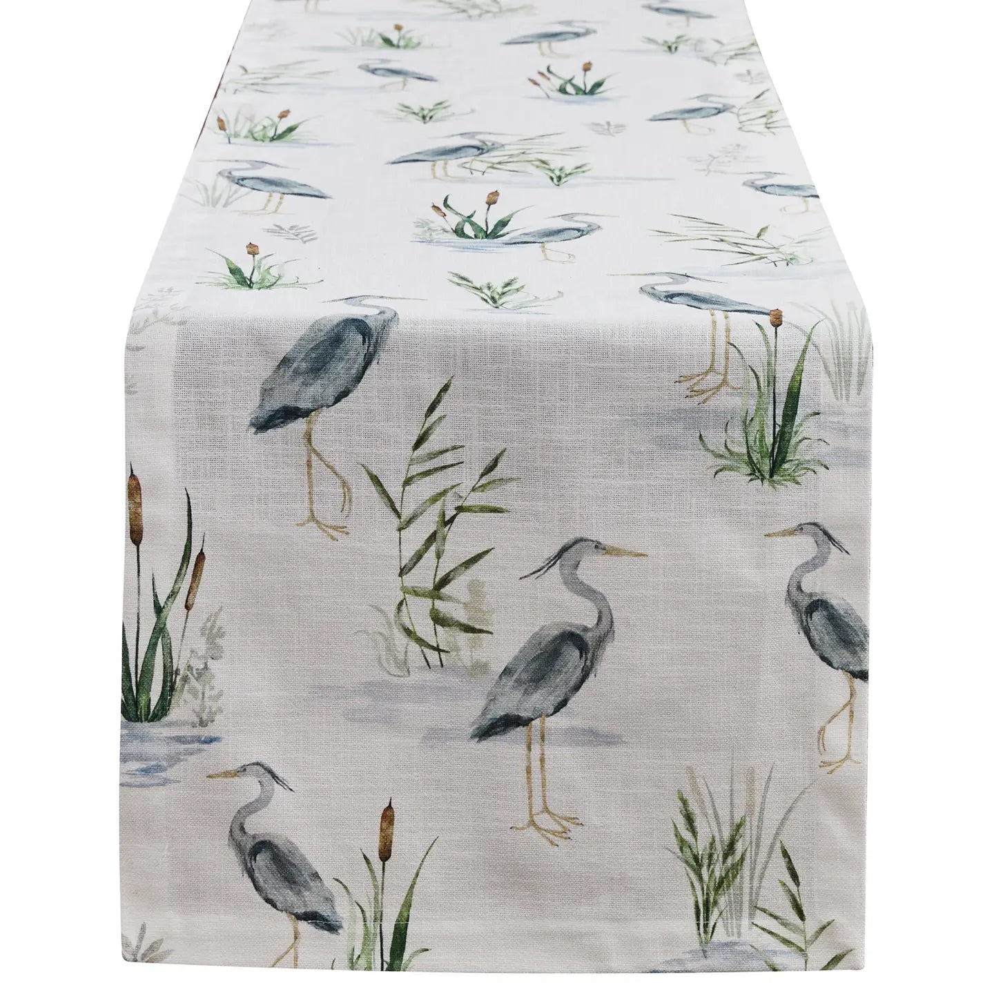 Blue Heron Table Runner 54" L
