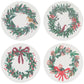 Wreaths Soap Up Christmas Coasters Set of 4