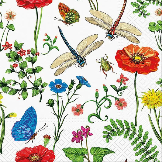 Large Wild Bloom Napkins