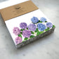 Large Note Pad - Hydrangea