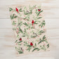 Forest Birds Christmas Dishtowel