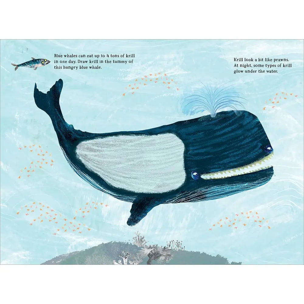 The Big Sticker Book of Blue, Paperback