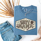 Camo Mama's Boy Shirt, Carolina Blue, Long Sleeve